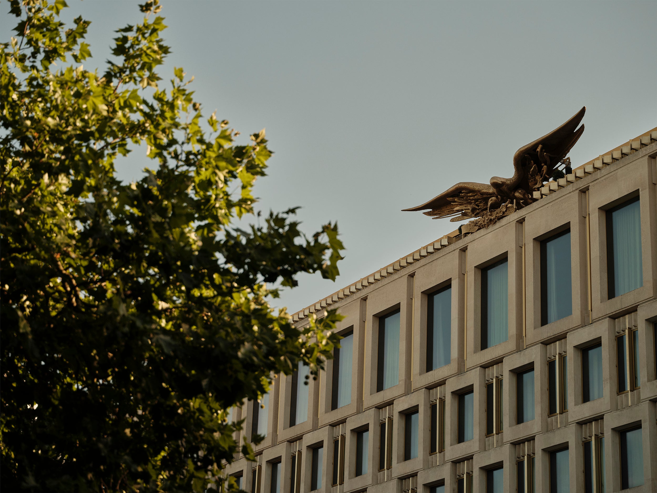 The Grade II-listed building was originally designed by Finnish-American architect Eero Saarinen